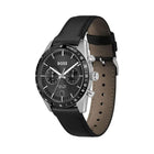 Ανδρικό Ρολόι Boss Tourmaster 1514284 με Μαύρο Δερμάτινο Λουράκι