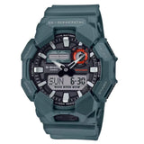Ρολόι Casio G-Shock GA-010-2AER με Πράσινο Καουτσούκ Λουράκι