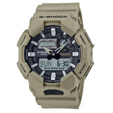 Ρολόι Casio G-Shock GA-010-5AER Χρονογράφος με Μπεζ Λουράκι