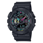 Ρολόι Χρονογράφος Casio G-Shock GA-110MF-1AER Με Μαύρο Καουτσούκ Λουράκι