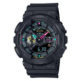 Ρολόι Χρονογράφος Casio G-Shock GA-110MF-1AER Με Μαύρο Καουτσούκ Λουράκι