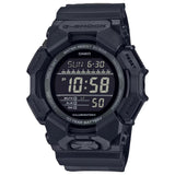 Ανδρικό ρολόι Casio G-SHOCK GD-010-1A1ER με μαύρο καουτσούκ λουράκι και μαύρο ψηφιακό καντράν.