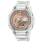 Ανδρικό Ρολόι Casio G-Shock GA-2100BM-7A5ER Mε Διάφανο Λουράκι