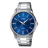 Ανδρικό Ρολόι Casio MTP-1303PD-2AVEG Με Ασημί Μπρασελέ