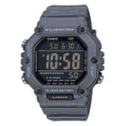 Ρολόι Casio Standard AE-1600H-8BVEF με Γκρι Λουράκι