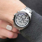 Ρολόι Citizen Attesa CC4076-65A Eco-Drive Satellite Wave GPS με Ασημί Μπρασελέ Τιτανίου