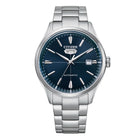 Ανδρικό Ρολόι Citizen Automatic NH8391-51LC με Ασημί Μπρασελέ & Μπλε Καντράν