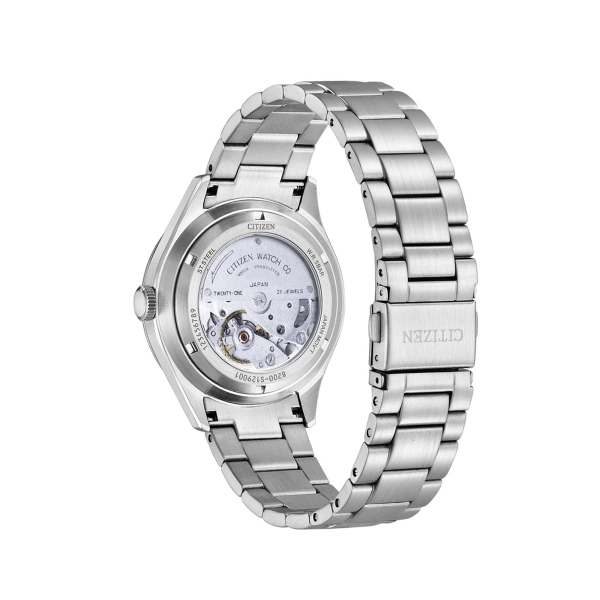 Open Back ρολογιού Citizen Automatic NH8391-51LC με ορατό τον αυτόματο μηχανισμό