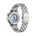Αυτόματο Ρολόι Citizen NH9131-73A Με Ασημί Μπρασελέ & Λευκό Skeleton Καντράν