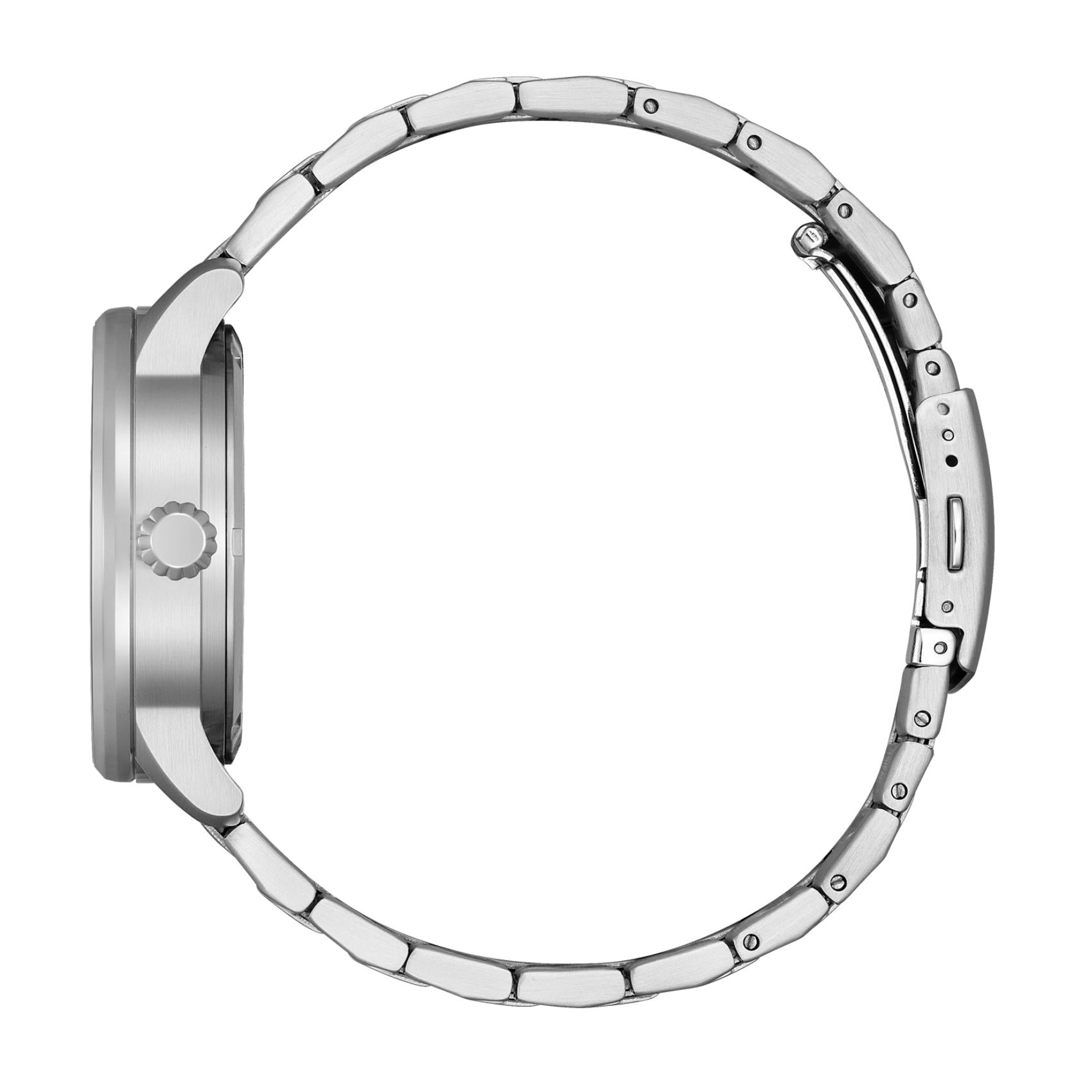 Ασημί ατσάλινο μπρασελέ ρολογιού Citizen NJ0190-51A