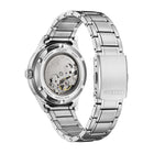 Αυτόματο Ρολόι Citizen NY4058-79LE Με Ασημί Μπρασελέ & Μπλε Καντράν