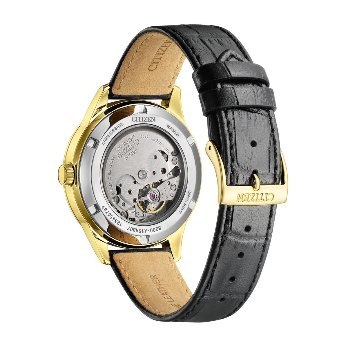 Open Back ρολογιού Citizen NY4059-09AE