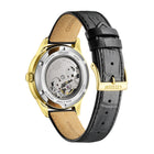 Αυτόματο Ρολόι Citizen NY4059-09AE με Καφέ Δερμάτινο Λουράκι & Λευκό Καντράν
