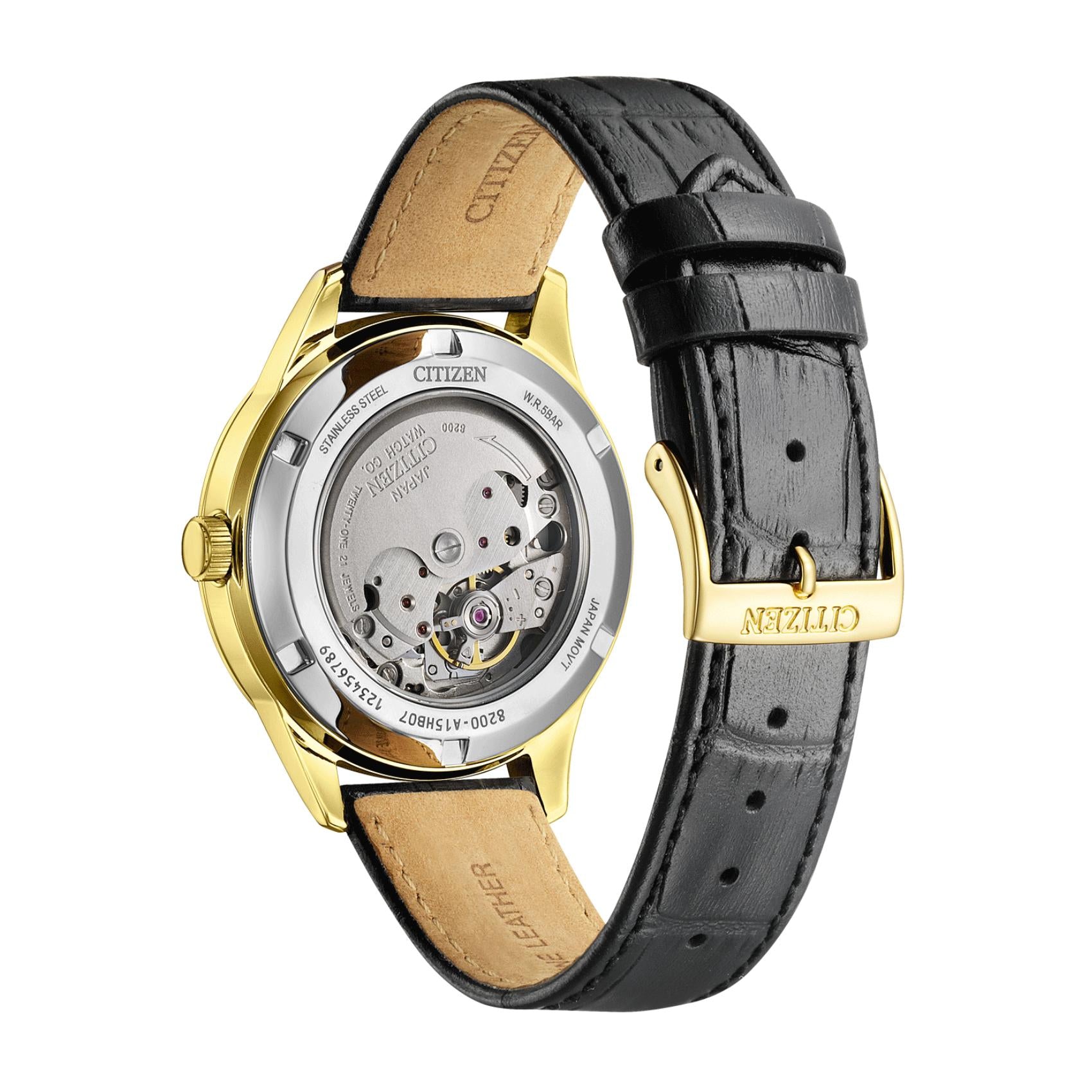Open Back ρολογιού Citizen NY4059-09AE