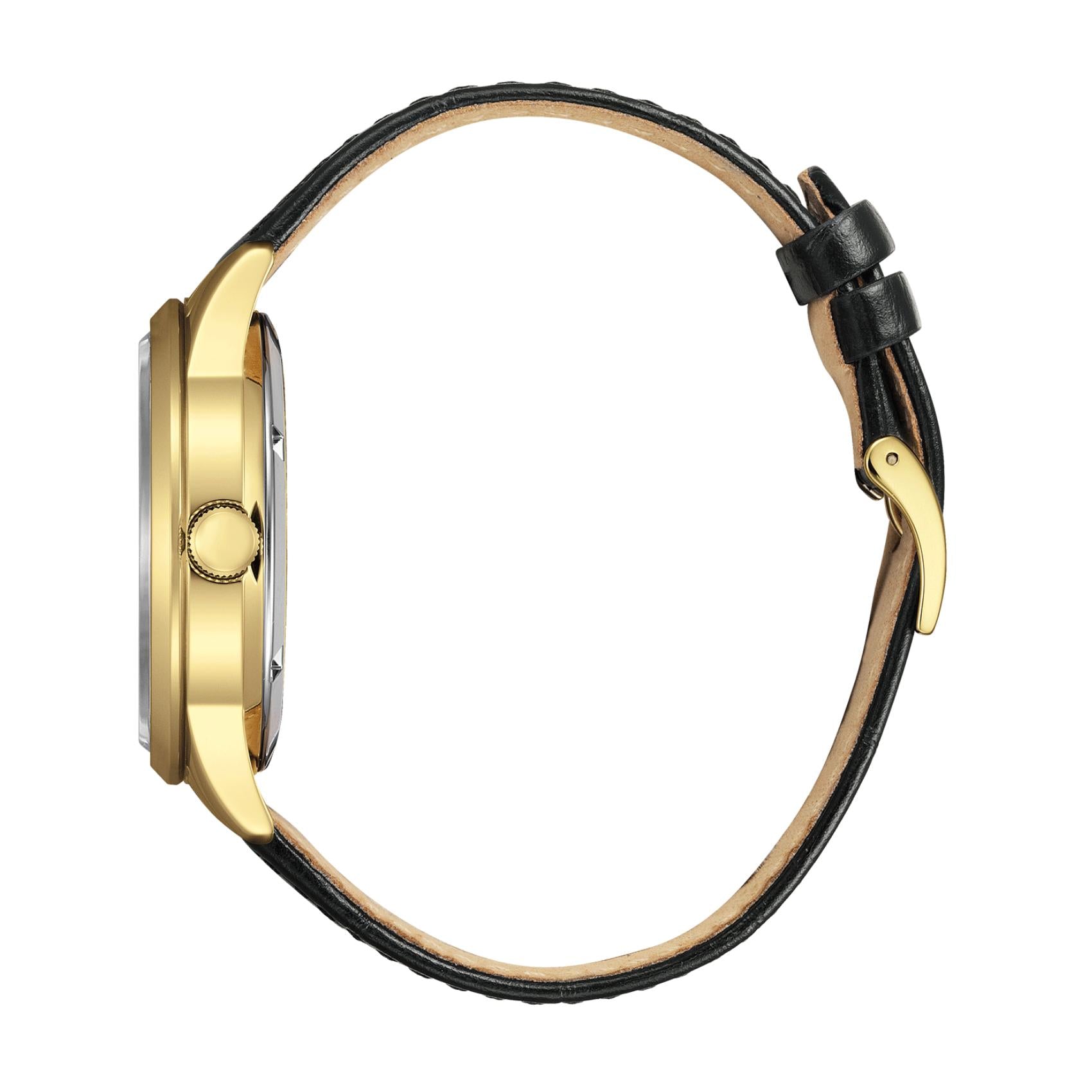 Καφέ δερμάτινο λουράκι ρολογιού Citizen NY4059-09AE