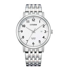 Ανδρικό Ρολόι Citizen BI5070-57A Με Ασημί Μπρασελέ & Λευκό Καντράν