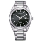 Ανδρικό Ρολόι Citizen BI5110-54E Με Ασημί Μπρασελέ & Μαύρο Καντράν