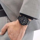 Ρολόι Citizen Eco-Drive CA0695-84E Χρονογράφος με Μαύρο Μπρασελέ