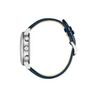 Ρολόι Citizen Eco-Drive CA7069-16A με Μπλε Δερμάτινο Λουράκι και Λευκό Καντράν