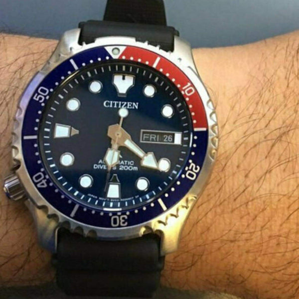 Καταδυτικό Ρολόι Citizen Promaster Divers NY0086-16LE Με Μαύρο Καουτσούκ Λουράκι