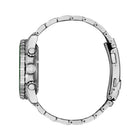 Ανδρικό Ρολόι Citizen Promaster Eco-Drive CA0820-50X με Ασημί Μπρασελέ & Πράσινο Καντράν