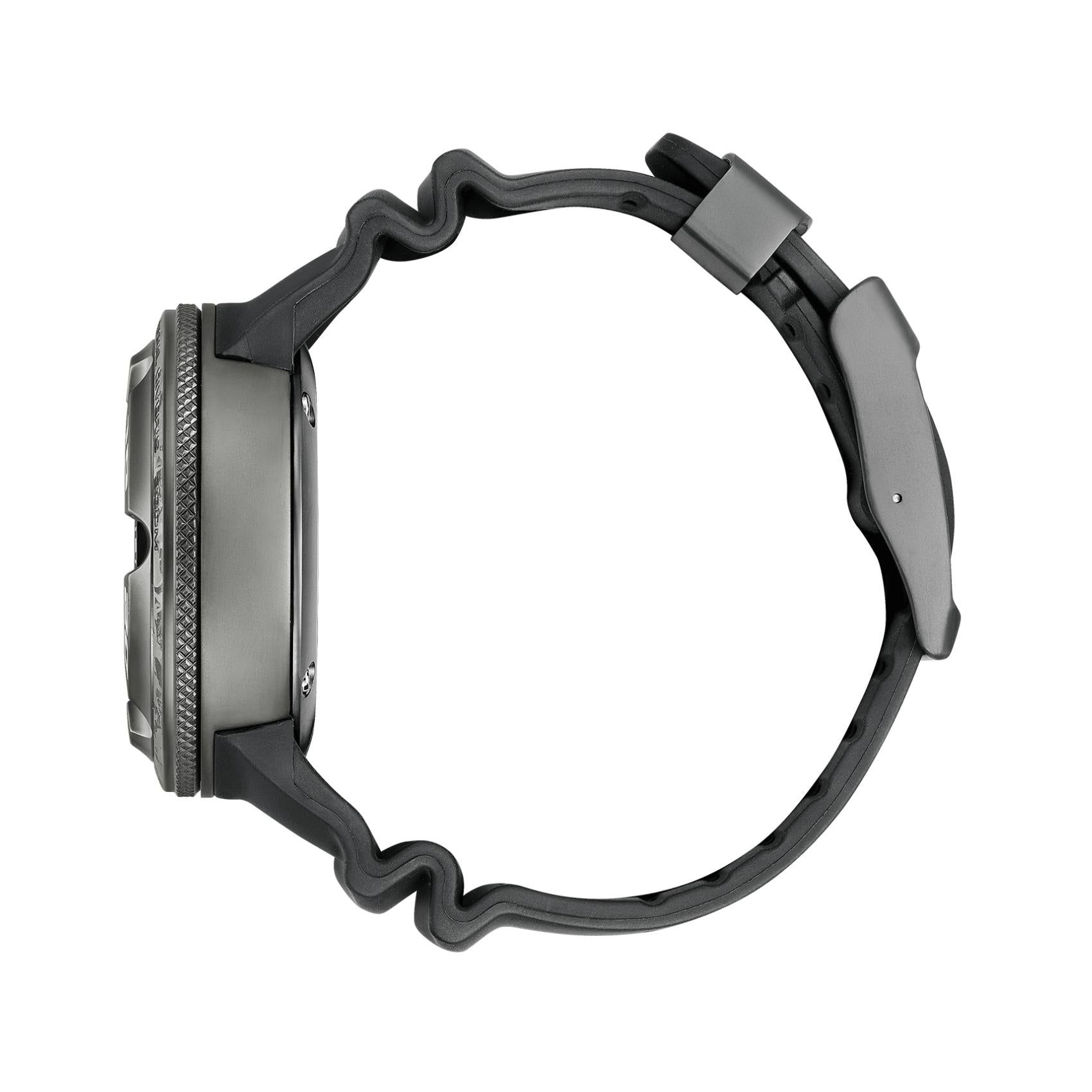 Μαύρο λουράκι από καουτσούκ του Citizen Promaster Godzilla BJ8059-03Z.
