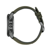 Πράσινο nylon λουράκι του ανδρικού ρολογιού Citizen Promaster Land JV1005-02W.