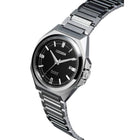 Ανδρικό Ρολόι Citizen Series 8 NB6010-81E με Ασημί Μπρασελέ & Μαύρο Καντράν