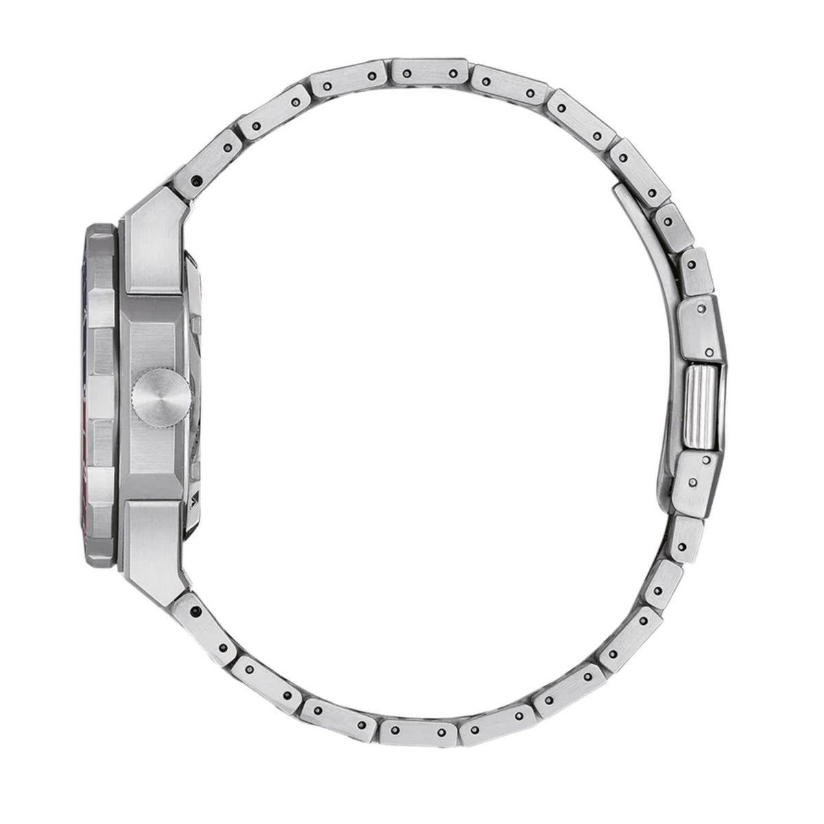 Ασημί ατσάλινο μπρασελέ ρολογιού Citizen Series 8 GMT NB6030-59L