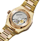 Ανδρικό Ρολόι Citizen Series 8 GMT NB6033-51E με Χρυσό Μπρασελέ & Μαύρο Καντράν