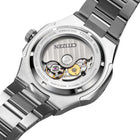 Ανδρικό Ρολόι Citizen Series 8 GMT NB6034-58L με Ασημί Μπρασελέ & Μπλε Καντράν