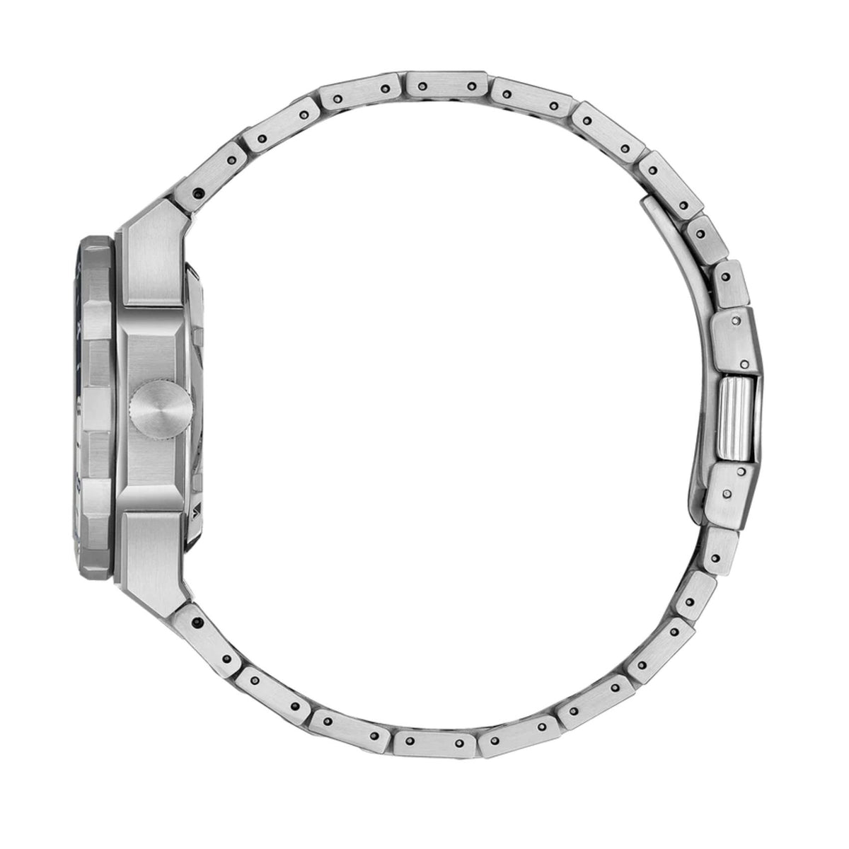 Ασημί ατσάλινο μπρασελέ ρολογιού Citizen Series 8 GMT NB6034-58L