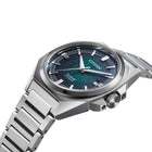 Ανδρικό Ρολόι Citizen Series 8 NB6050-51W με Ασημί Μπρασελέ & Πράσινο Καντράν