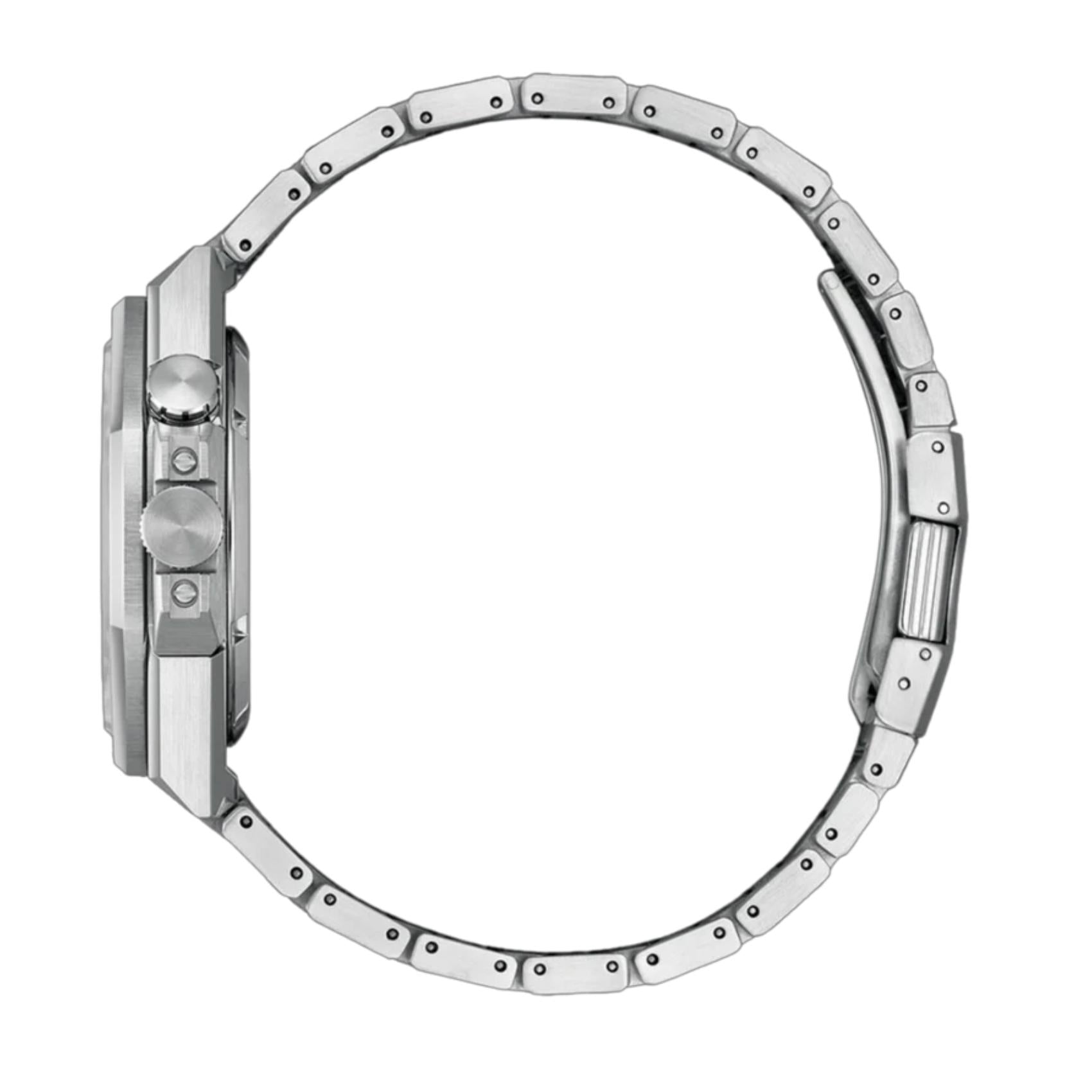 Ασημί ατσάλινο μπρασελέ ρολογιού Citizen Series 8 NB6060-58L