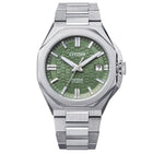 Ανδρικό Ρολόι Citizen Series 8 NB6080-51W με Ασημί Μπρασελέ & Πράσινο Καντράν