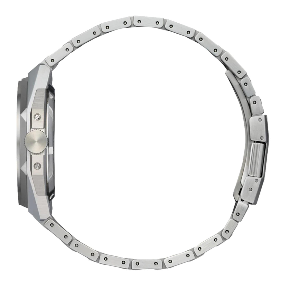 Ασημί ατσάλινο μπρασελέ ρολογιού Citizen Series 8 NB6080-51W
