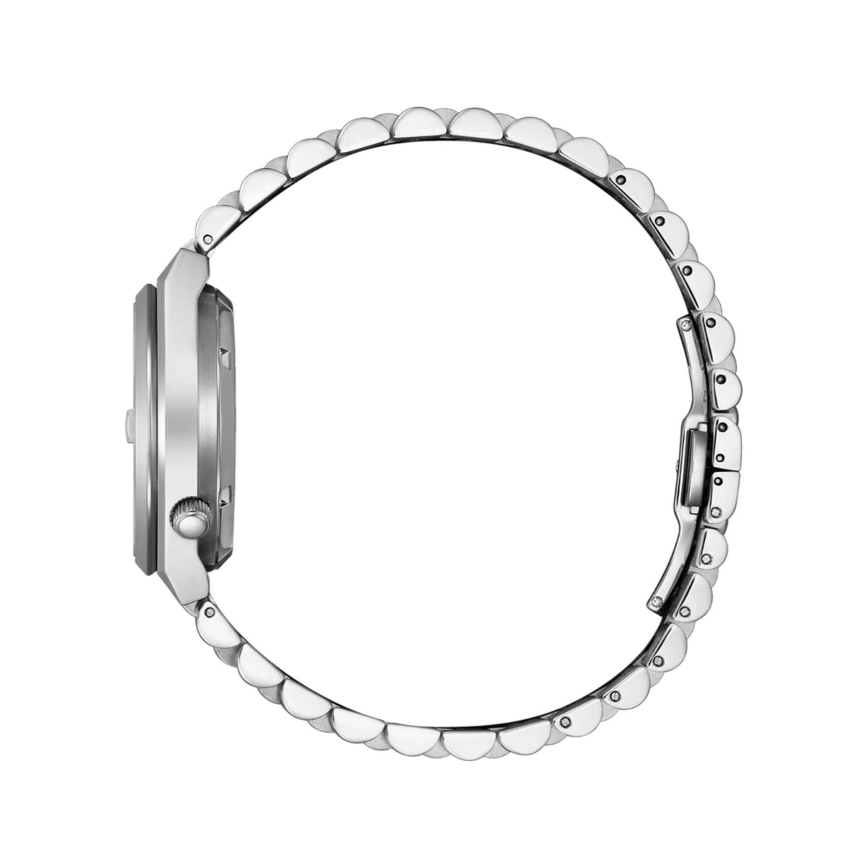 Ασημί ατσάλινο μπρασελέ ρολογιού Citizen Tsuyosa 60 NK0030-51X