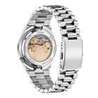 Αυτόματο Ρολόι Citizen Tsuyosa NJ0151-88Z Με Ασημί Μπρασελέ & Πορτοκαλί Καντράν