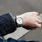 Αυτόματο Ρολόι Citizen Tsuyosa NJ0159-86A Με Ασημί Μπρασελέ & Λευκό Καντράν