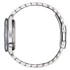 Ρολόι Citizen TSUYOSA Shore NJ0230-59L Με Ασημί Μπρασελέ & Μπλε Καντράν