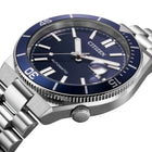 Ρολόι Citizen TSUYOSA Shore NJ0230-59L Με Ασημί Μπρασελέ & Μπλε Καντράν