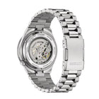 Ανδρικό Ρολόι Citizen TSUYOSA Shore NJ0231-56L Με Ασημί Μπρασελέ & Τιρκουάζ Καντράν