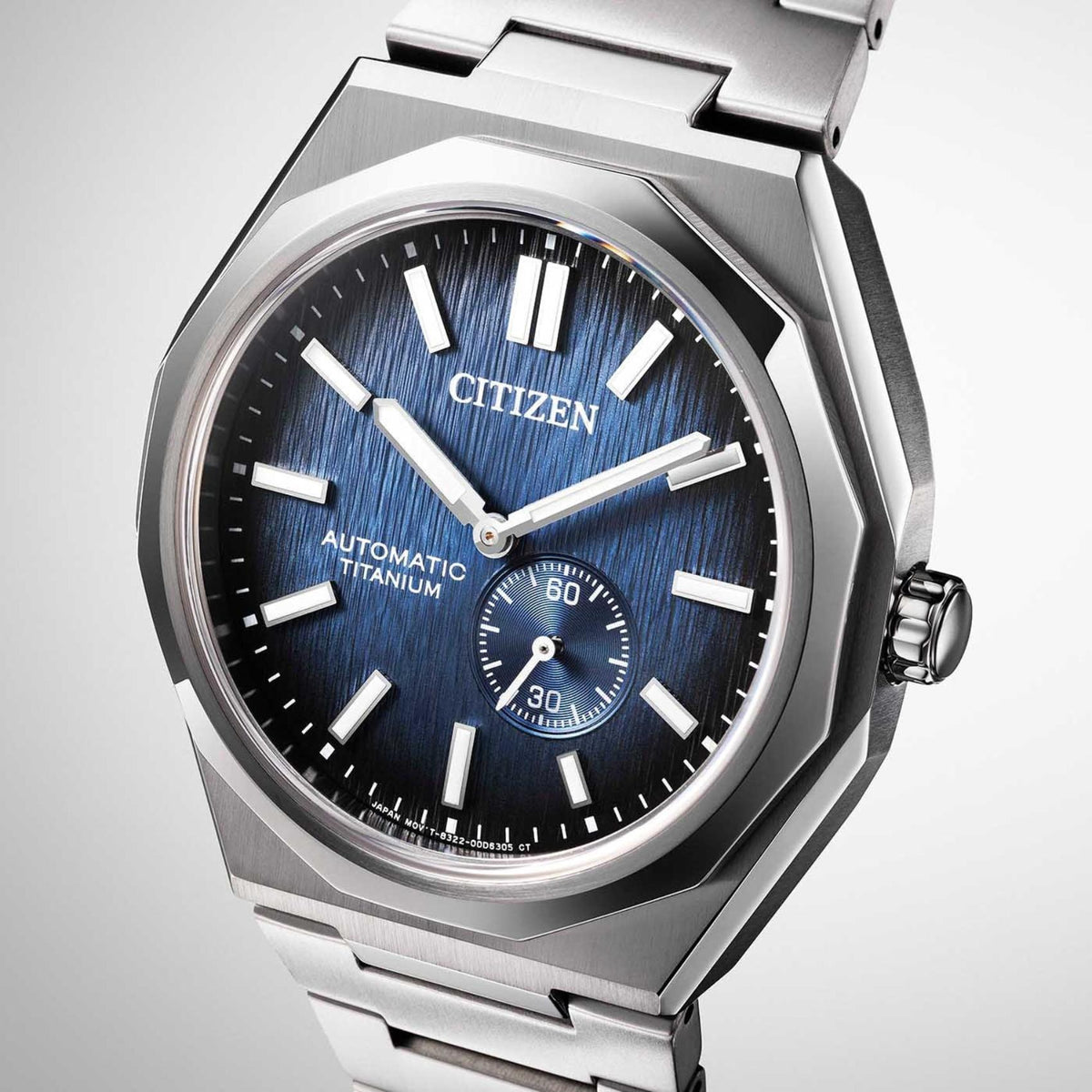 Μπλε καντράν με χρωματική διαβάθμιση του Citizen Zenshin 60 NK5020-58M