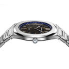 Ανδρικό Ρολόι D1 Milano Carbon Reef D1-UHBJ04 Με Ασημί Μπρασελέ & Μπλε Καντράν