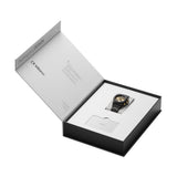 Συσκευασία ανδρικού ρολογιού D1 Milano Gilded Solar D1-PHBJ16 με premium branded κουτί.