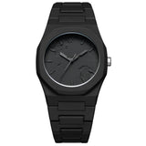 Ρολόι D1 Milano Polycarbon Crashed 40.5 mm D1-PCBJ39 Με Μαύρο Μπρασελέ