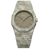 Ανδρικό ρολόι D1 Milano Polycarbon Forest Camo D1-PCBJ38 με camo πολυκαρμπονικό μπρασελέ και κάσα Ø40.5 mm.