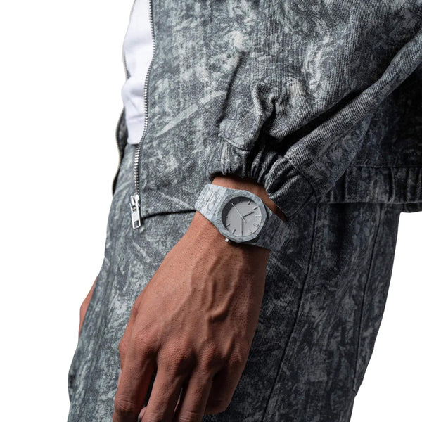 Ρολόι D1 Milano Polycarbon Grey Camo 40.5 mm D1-PCBJ37 Με Camo Μπρασελέ