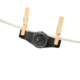 Ανδρικό ρολόι D1 Milano Polycarbon Black D1-PCBJCR με μαύρο πολυκαρμπονικό μπρασελέ, κάσα Ø40.5 mm, μαύρο καντράν, ορυκτό κρύσταλλο και μηχανισμό Quartz, αδιάβροχο 5 ATM κατάλληλο για κολύμβηση