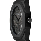 Ρολόι D1 Milano Polycarbon Black 40.5 mm D1-PCBJCR Με Μαύρο Μπρασελέ